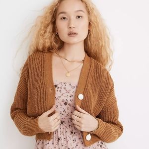 NWT Madewell Cotton Cardigan